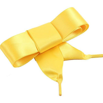 Silk faux color satin laces