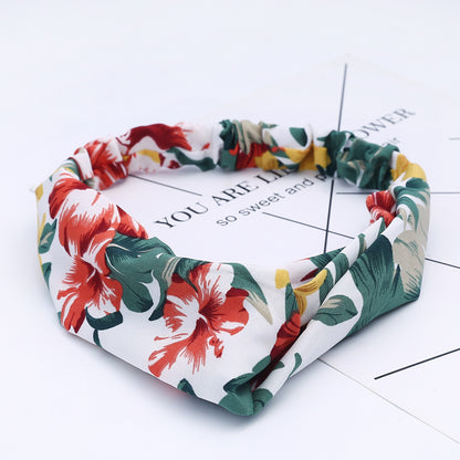 Chiffon silk headband ladies headband