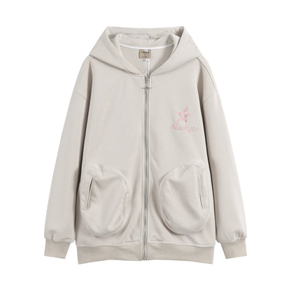 CozyAura™ Hooded Knit Cardigan