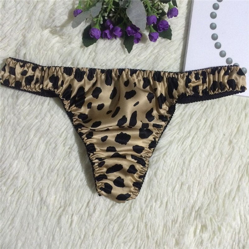 Silk Thong Thin Silk Panties Comfortable