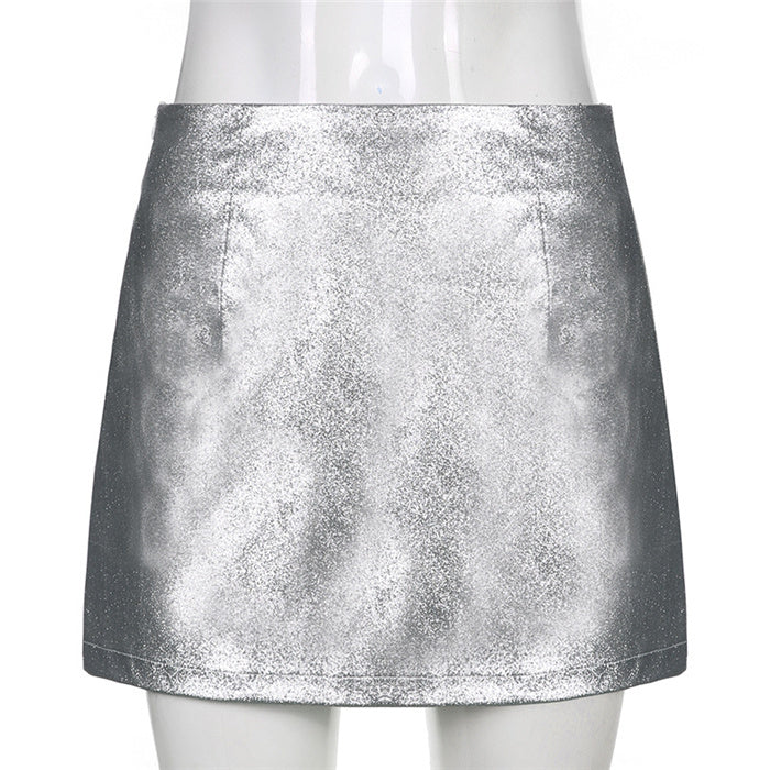 Summer Fashion Women's Silk Skirt