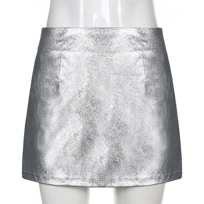 Summer Fashion Women's Silk Skirt