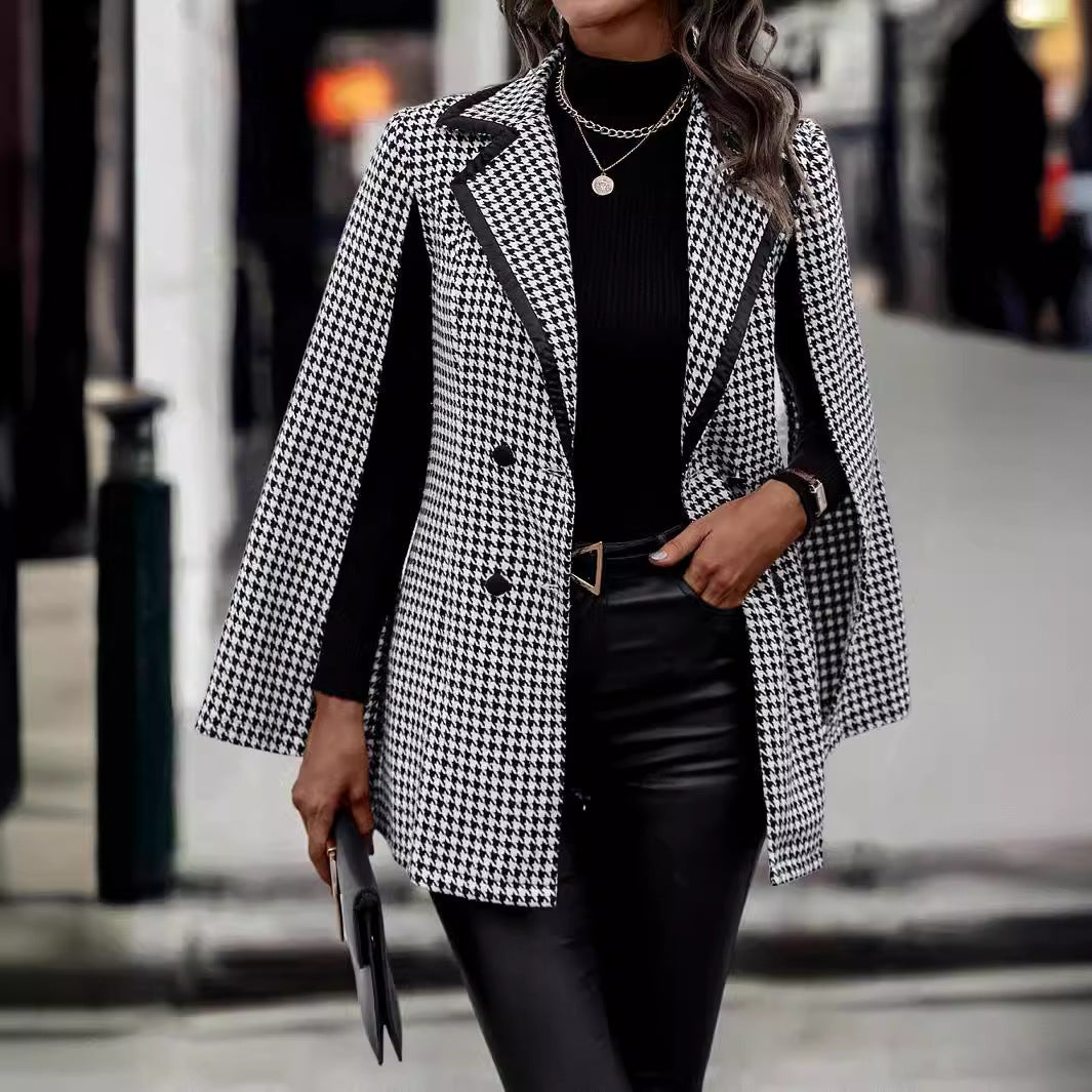 ElegaSplit Tailored Suit Jacket