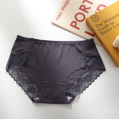 Ice silk seamless daisy briefs