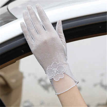 Ice Silk Lace  Gloves