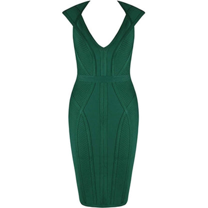 Emerald Envy Luxe Dress