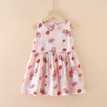 Women's Cotton Silk Beach Princess Dress
