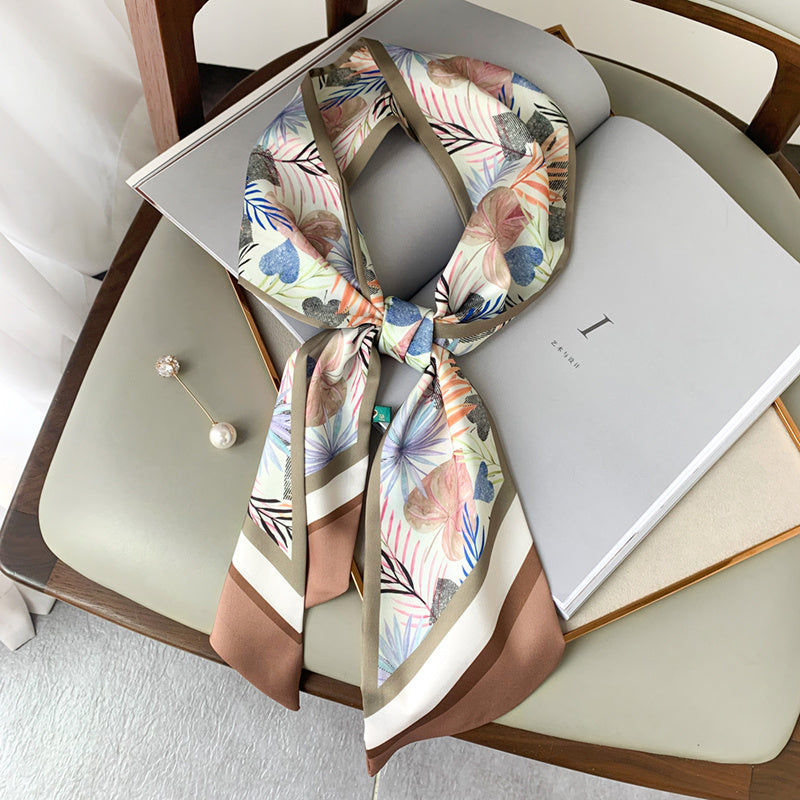 Small Long Ribbon Small Silk Scarf Korean Belt