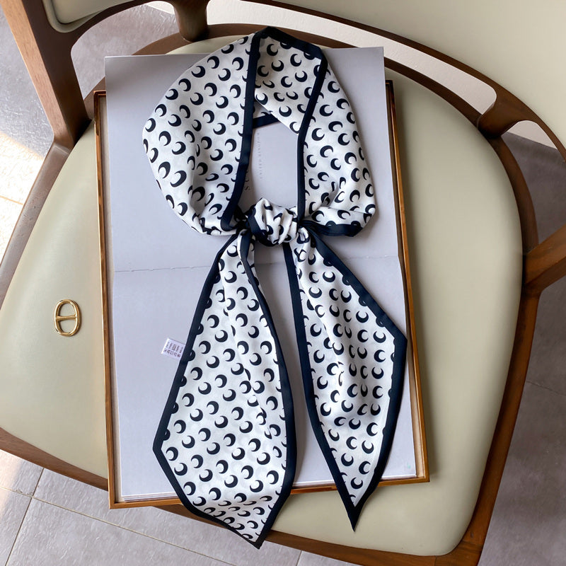 Small Long Ribbon Small Silk Scarf Korean Belt