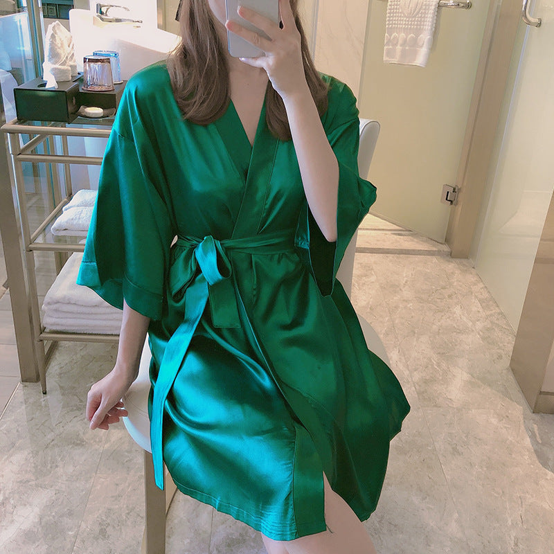 Silk Is Luxurious Pure Color  Appeal Is Sweet