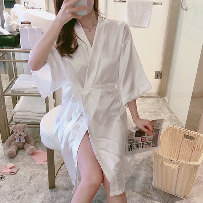 Silk Is Luxurious Pure Color  Appeal Is Sweet