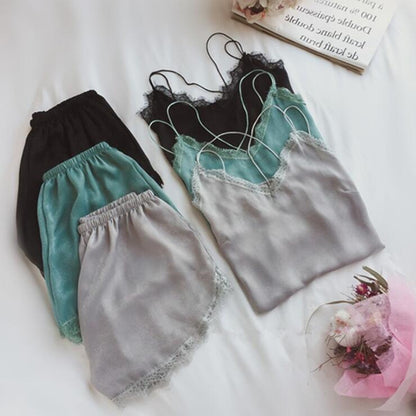 Korean Style Ladies Ice Silk Home Service