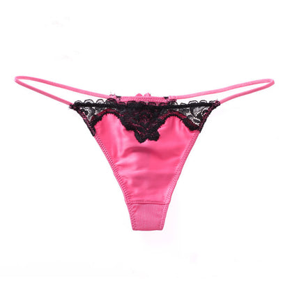 T-shaped Female Sense Ice Silk Seamless Panties
