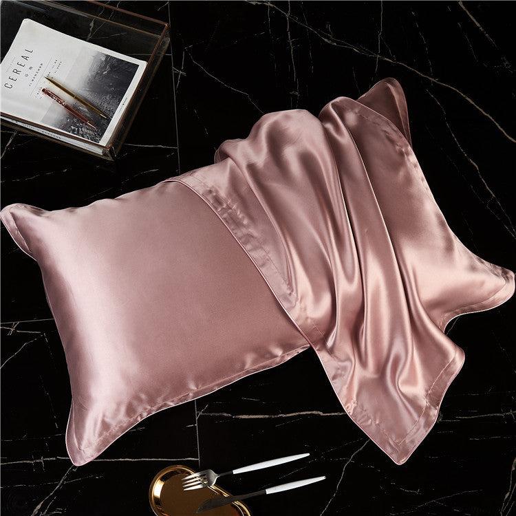 Single Side Silk Silk Pillowcase Splicing Small Side Envelope Pillowcase