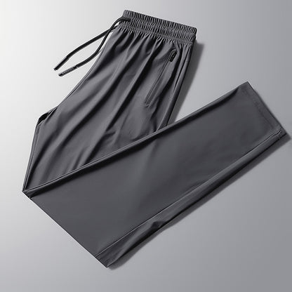 Men's Casual Pants Ice Silk Pants Loose Sports Pants Men's Clothing