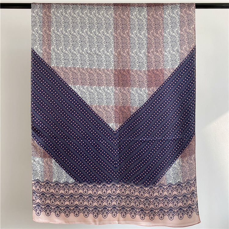 Mulberry Silk Women'S Long Scarf