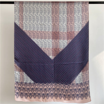 Mulberry Silk Women'S Long Scarf