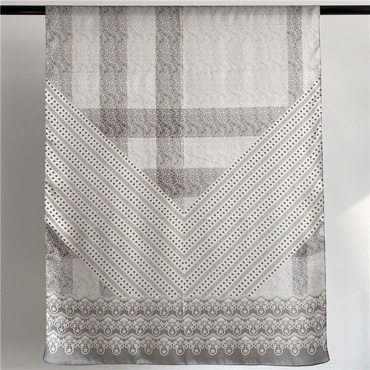 Mulberry Silk Women'S Long Scarf