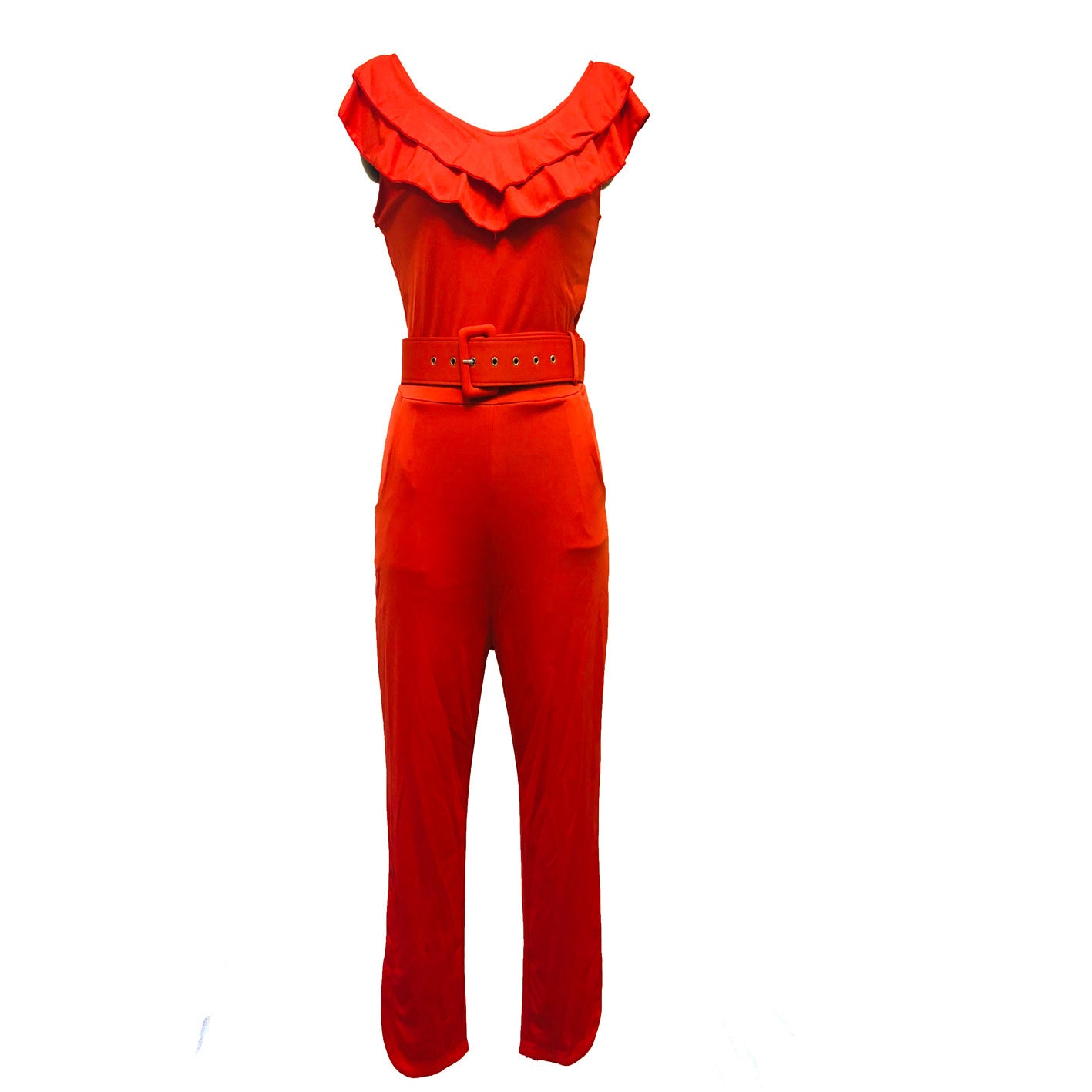 Solevara RuffleCharm Jumpsuit