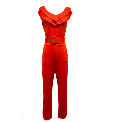 Solevara RuffleCharm Jumpsuit