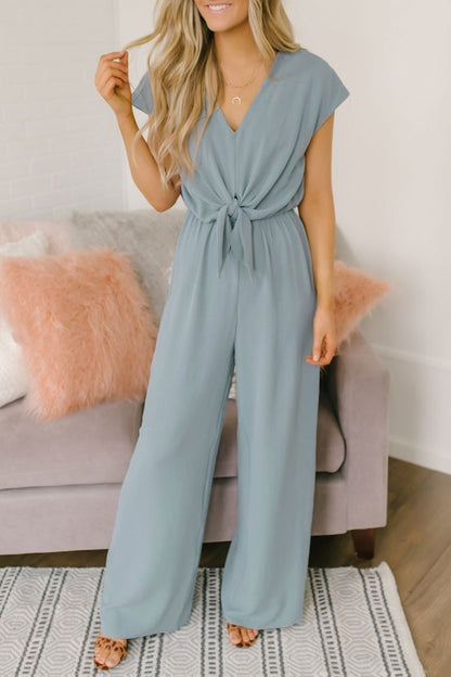 Seravie LaceTie Jumpsuit