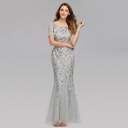 Opaline Siren Gown
