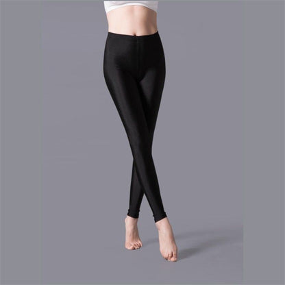 Milk Silk Shiny Pants Outer Wear Leggings Yoga
