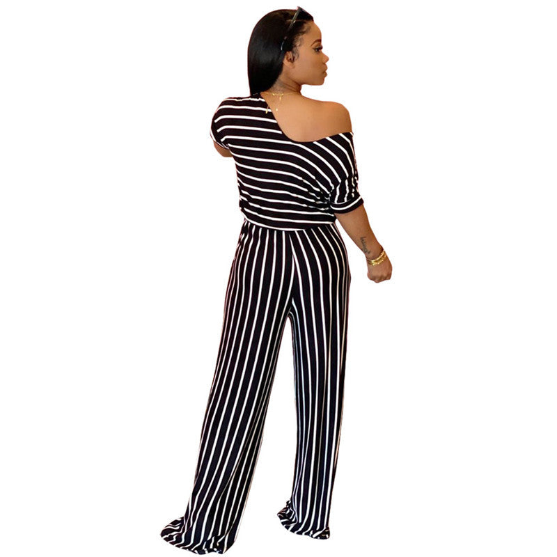 Marvella StripeMuse Jumpsuit