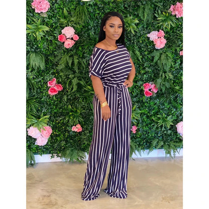 Marvella StripeMuse Jumpsuit