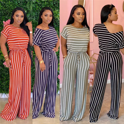 Marvella StripeMuse Jumpsuit