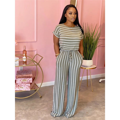 Marvella StripeMuse Jumpsuit