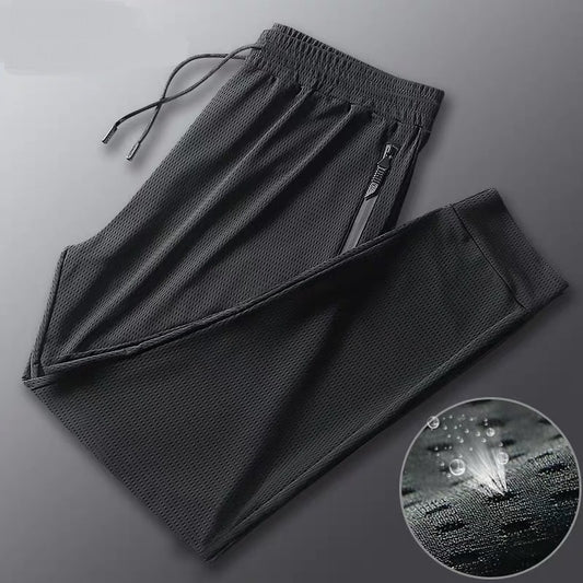 Stretch Slim Ice Silk Quick-Drying Pants
