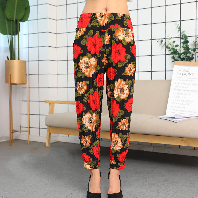 Thin Ice Silk Pants Women'S Bloomers
