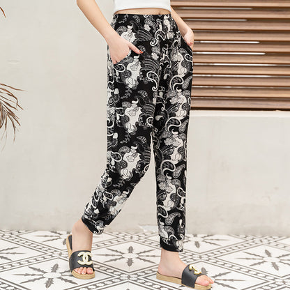 Thin Ice Silk Pants Women'S Bloomers