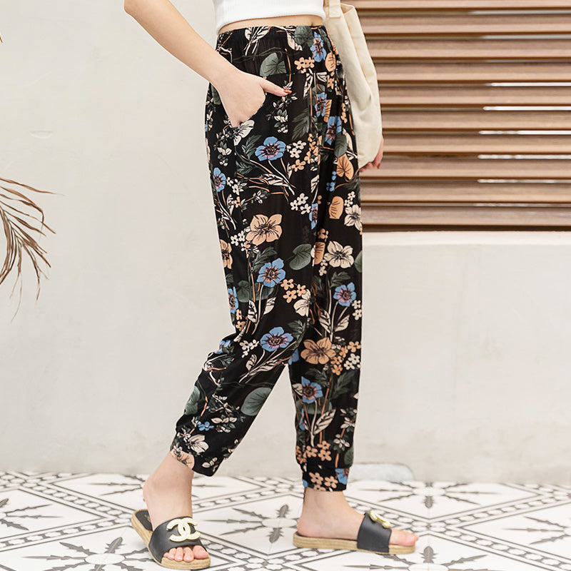 Thin Ice Silk Pants Women'S Bloomers