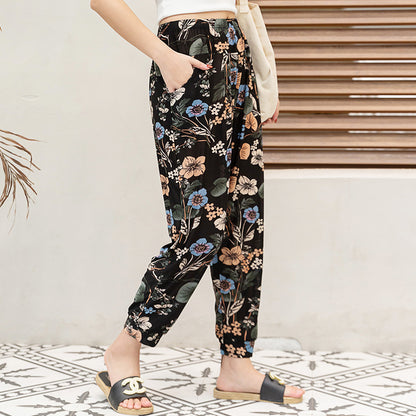 Thin Ice Silk Pants Women'S Bloomers
