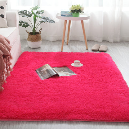 Thick Silk Wool Carpet, Bedroom, Living Room, Coffee Table, Plush Mat