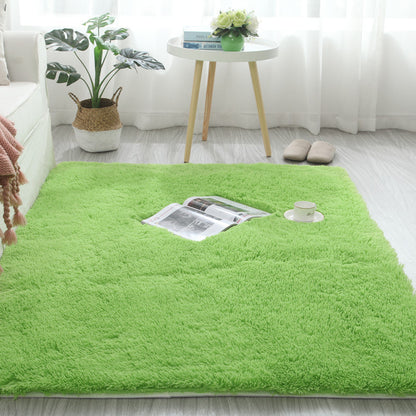 Thick Silk Wool Carpet, Bedroom, Living Room, Coffee Table, Plush Mat