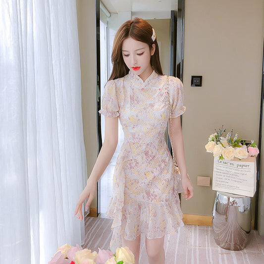 Lianhua Breeze Cheongsam