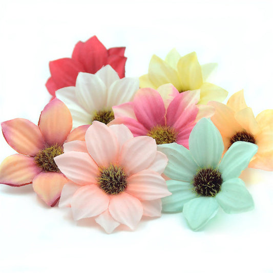 Artificial Silk Cloth Flower Junzi Chrysanthemum