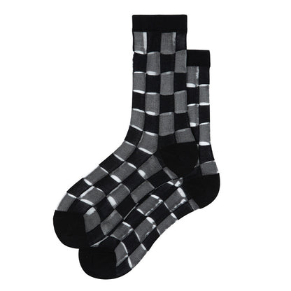 Crystal Silk Stockings Breathable Tube Socks