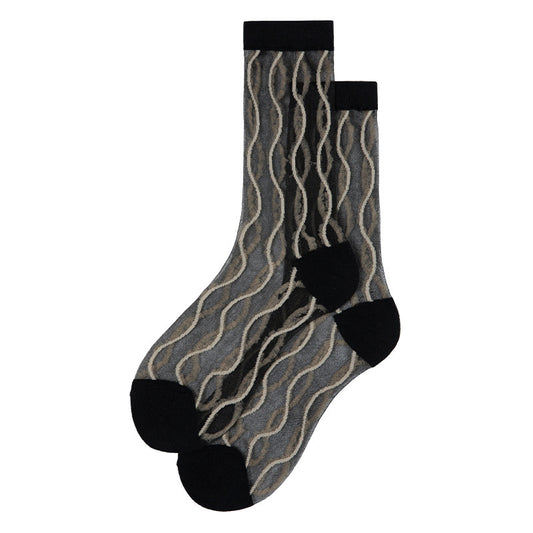 Crystal Silk Stockings Breathable Tube Socks