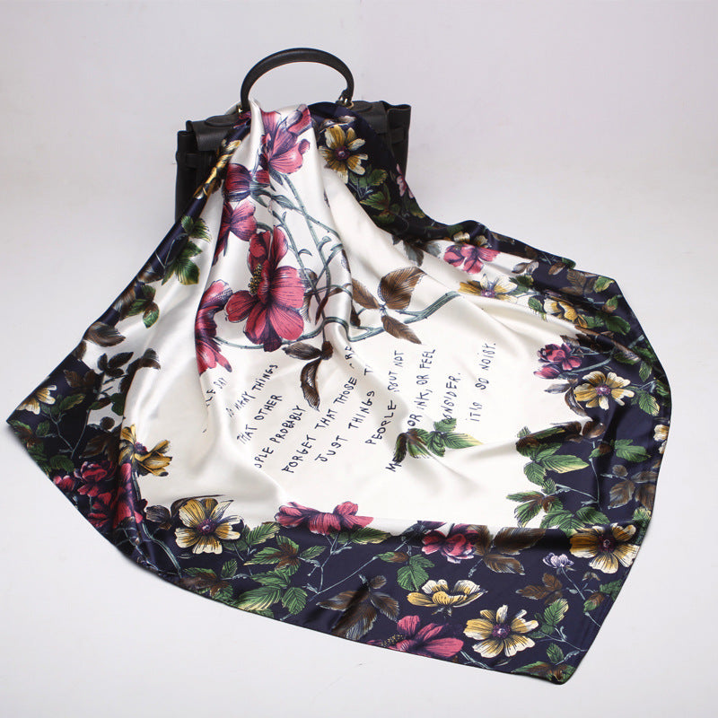 Silk Scarves Wholesale Satin Silk