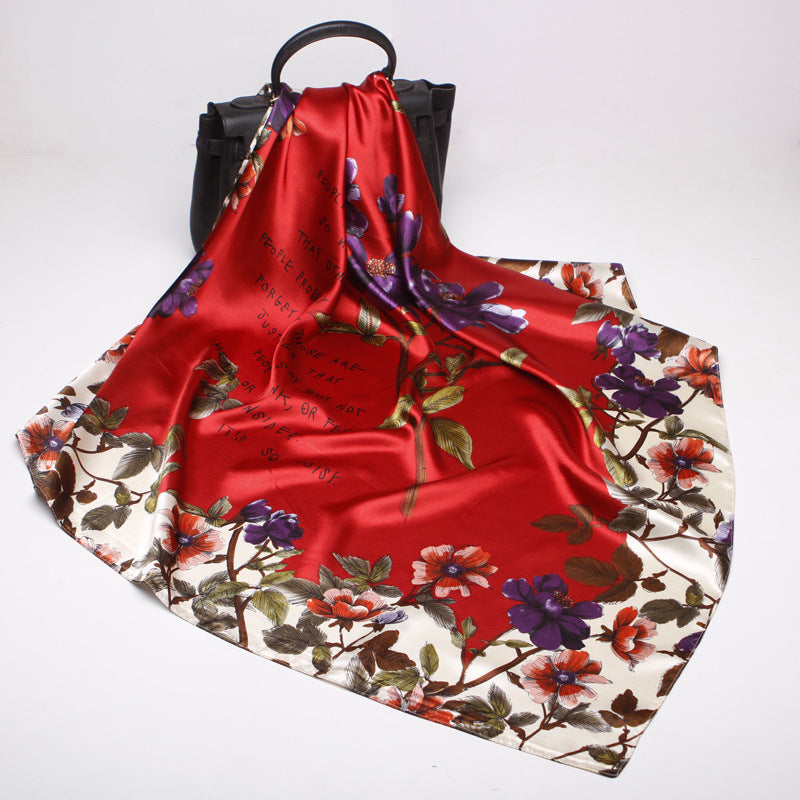 Silk Scarves Wholesale Satin Silk