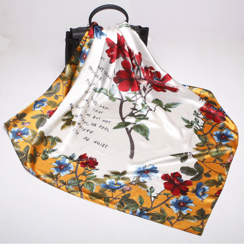 Silk Scarves Wholesale Satin Silk