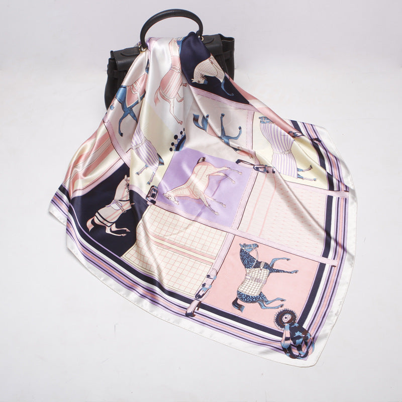 Silk Scarves Wholesale Satin Silk