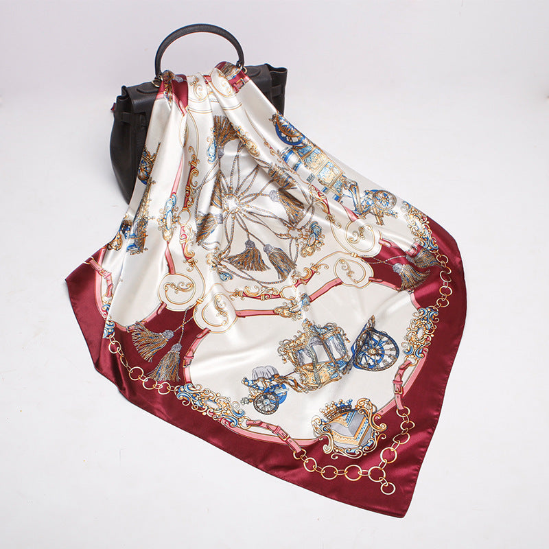 Silk Scarves Wholesale Satin Silk