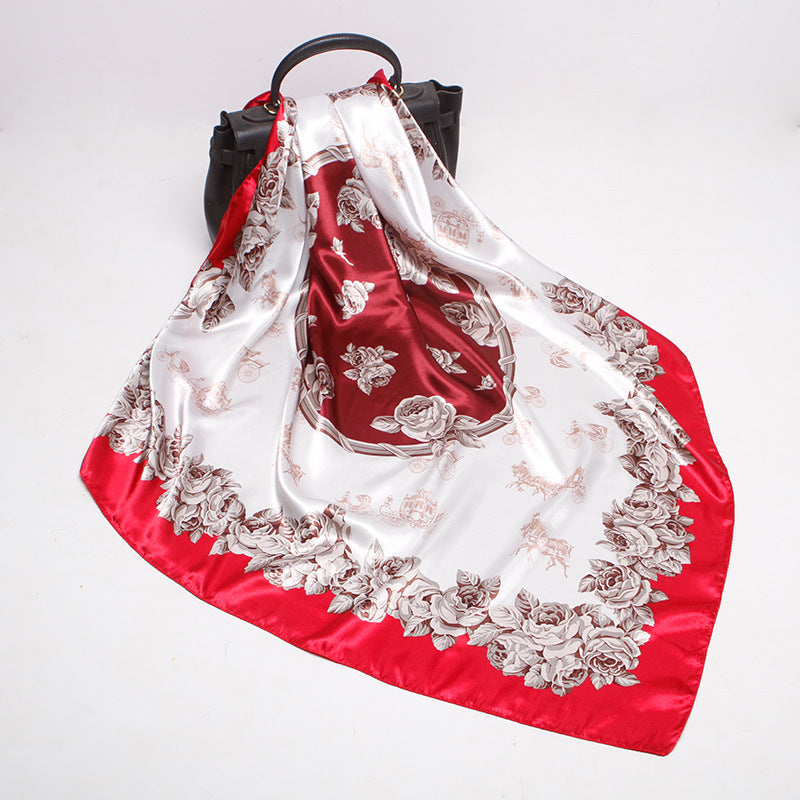 Silk Scarves Wholesale Satin Silk