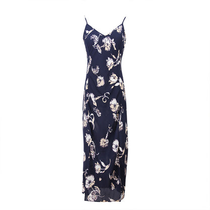 Big Sister'S Heavy Crepe Silk Suspender Dress