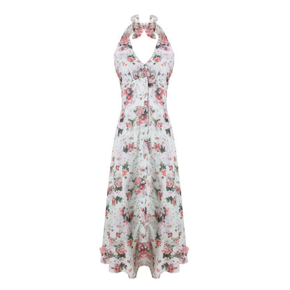 Big Sister'S Heavy Crepe Silk Suspender Dress